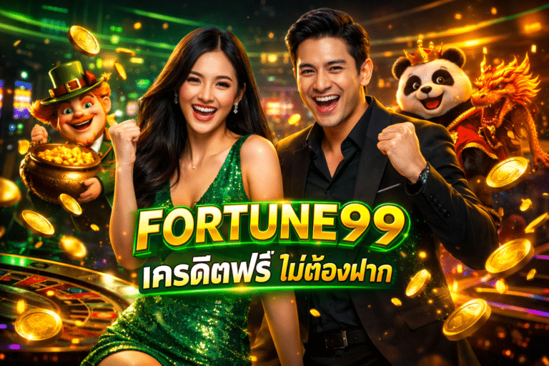FORTUNE99 เครดิตฟรี ไม่ต้องฝาก