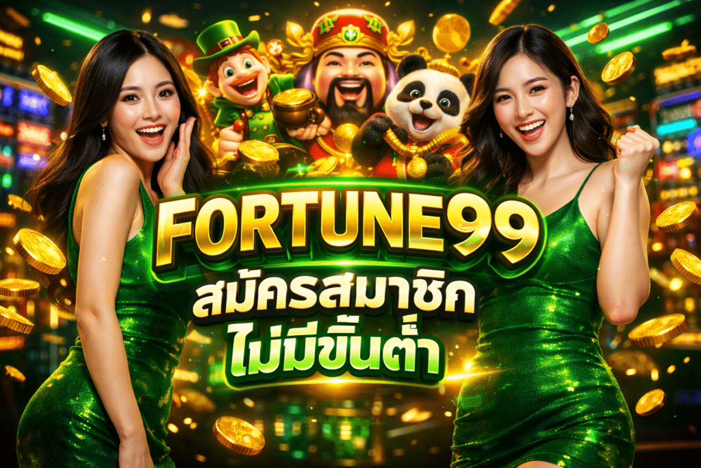 FORTUNE99 สมัครสมาชิก ไม่มีขั้นต่ำ